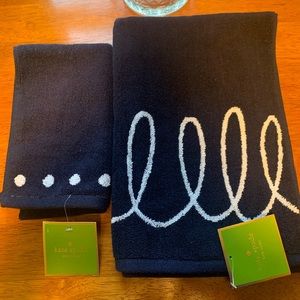 NWT Kate Spade Charlotte Street Hand towel set